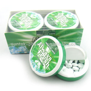 SUNTAK OEM ODM pastiglia senza zucchero alla menta fresca alito fresco xilitolo menta per dolci prodotti alimentari dolciumi - Product Image 5