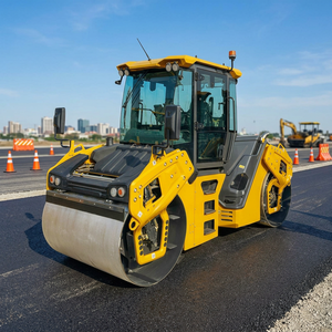Rodillo Vibratorio Tándem XD105T de 10 Toneladas, 104kW, 110kN, Doble Amplitud, Doble Frecuencia, para Compactación de Carreteras y Aeropuertos, Exportación Directa de China - Product Image 3