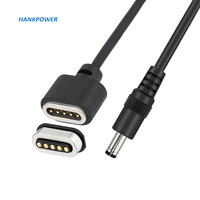 Connecteur magnétique à 5 broches, câble de charge USB magnétique Pogopin, aiguille à ressort, connecteurs mâles et femelles à 5 broches