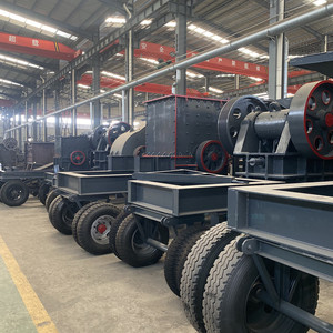 Maßgefertigter PE500x750 Mobiler Sechszylinder-Dieselmotor Backenbrecher Gesteinsbrecher Beton-Backenbrecher Direktverkauf ab Werk - Product Image 4