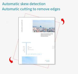 Scanner per documenti ad alta risoluzione A3 A4 16 milioni e 2 milioni di pixel con fotocamera - Product Image 6