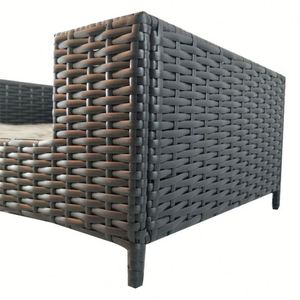 Canapé moderne pour animaux de compagnie, canapé-lit en rotin et osier pour animaux de compagnie, maison pour chiens, canapé pour petits animaux, intérieur et extérieur - Product Image 5