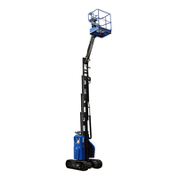 Plateforme élévatrice électrique à mât vertical en acier pliable automatique, modèle 3M, portable, 1,8x0,8M, 160KG