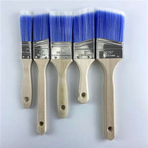 Pinceles de hierro multiusos con mango de madera en diferentes tamaños, <span class=keywords><strong>precio</strong></span> de fábrica, para pintura profesional de artistas - Product Image 3