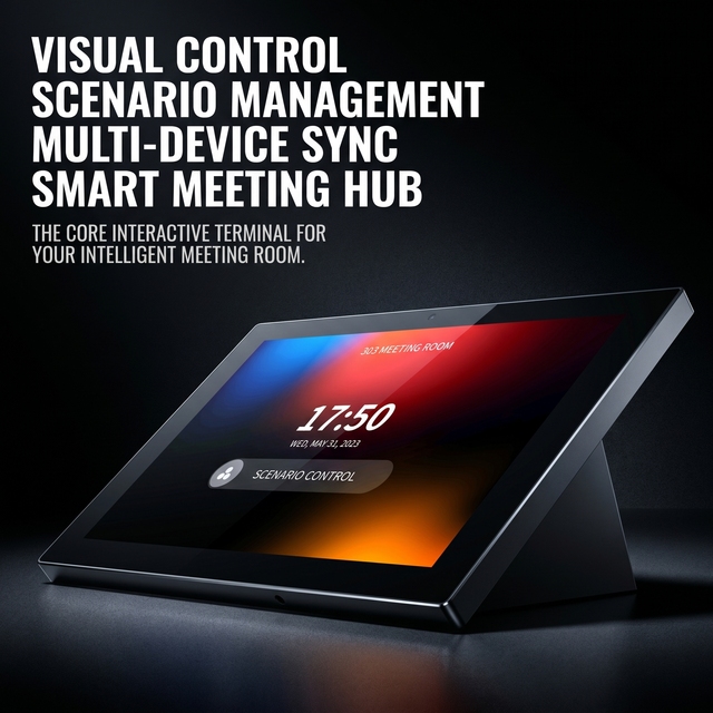 VISUAL CONTROL SCENARIO MANAGEMENT MULTI-DEVICE SYNCSMART MEETING HUB INDIVIDUAL DEVICE CONTROL SMART CONTROL HUB SMART HOME