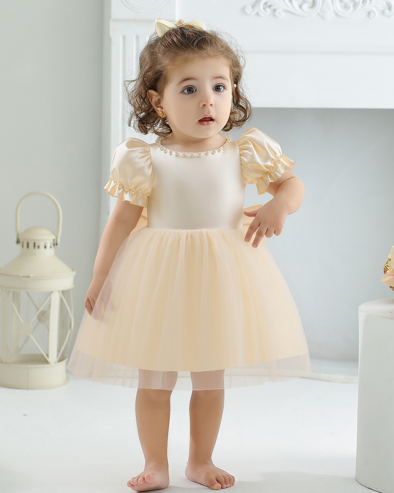 princess dress for 12 month old Amazon.com: Miipat Baby Girl Pageant Dress Ruffle Flower Wedding Birthday Party Princess Dresses Sequins Toddler Ball Gown(BeanPaste,12-18M): Clothing, Shoes & Jewelry