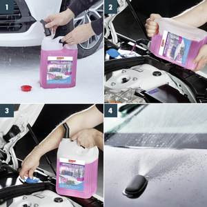 Liquide lave-glace pour voiture professionnel, longue durée, anti-gel + vision claire, Bis -18 degrés Celsius, Zirbe (5 litres) - Product Image 3