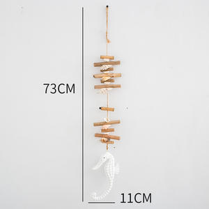 Deniz Temalı Çevre Dostu HYF02 Modern Akdeniz Ahşap Duvar Sanatı Asılı Dekorasyon - Product Image 4