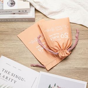 High Quality Custom 100% Cotton Muslin Drawstring Bag with Logo for Shoes Handbags Jewelry Gifts Tea Watches Packaging - Product Image 5