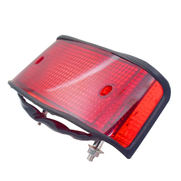 New 12V Suitable For Motorcycle Fender Tip Three Led Tail Light Tail Light