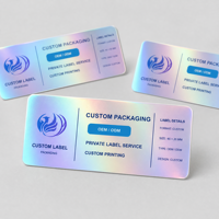 Étiquette autocollante professionnelle résistante aux basses températures et imperméable pour l'identification des produits