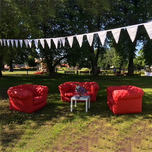 <strong>Inflatable</strong> Chesterfield <strong>Sofa</strong>, Portable Waterproof Outdoor Indoor Lounge Couch for Party/Patio/Home Decor - Product Image 3