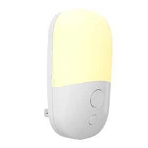 Lampe de chevet à brancher, veilleuse murale LED avec capteur automatique, moderne pour bébé - Product Image 1