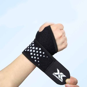 สายรัดข้อมือยกน้ำหนักแบบปรับได้ ระบายอากาศได้ดี ทำจากนีโอพรีน สำหรับทุกเพศ พร้อมโลโก้สั่งทำพิเศษ - Product Image 2