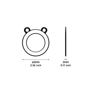 Magnetischer Nylon-Handyhalter mit Magnetbefestigung, verstellbarem Schulter-/Halsgurt und Polster für Vlogging & Radfahren - Product Image 6