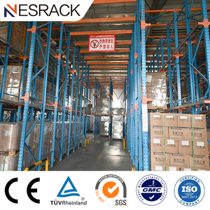 Sistema di scaffalature industriali per pallet ad alta densità e resistenza, in acciaio laminato a freddo con protezione anticorrosione per magazzini. - Product Image 4
