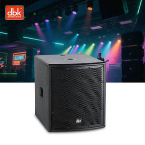 ลำโพงซับวูฟเฟอร์แบบแอคทีฟขนาด 12 นิ้ว รุ่น Professional DBK สำหรับงานแสดงบนเวที อุปกรณ์เสียงสำหรับงานปาร์ตี้ อีเวนต์ คลับ และระบบเสียง PA - Product Image 1