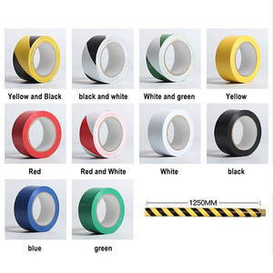 Polychrome Đỏ heavy duty <span class=keywords><strong>PVC</strong></span> tầng gói băng nóng chảy dính đường duy nhất cảnh báo gắn cờ Đường Mòn dòng <span class=keywords><strong>PVC</strong></span> đánh dấu Băng - Product Image 3