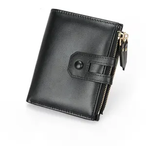 X-WORLD Large Capacity Multi Pockets Men Fashion Wallet, PU Leather Fashion Handheld Mens RFID Blocking Wallet Purse