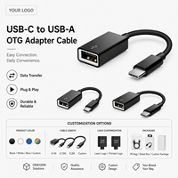 Câble adaptateur USB C vers USB A OTG, convertisseur USB Type C mâle vers USB A femelle pour téléphone et tablette