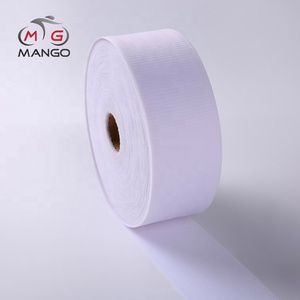 New Custom Trắng Độ Bền Cao Mây Mây Dây Thắt Lưng Đi Xe Đạp Dây Đeo Đàn Hồi <span class=keywords><strong>Webbing</strong></span> - Product Image 1