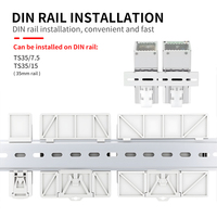 Alimentation à découpage sur rail Din DR/EDR/NDR/MDR/HDR-10W 15W 40W 30W 60W 100W 120W 240W 480W 110V/220V AC-DC 5V 12V SMPS 24V 48V