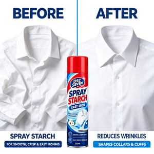 Spray de Almidón para Telas en Aerosol, a Base de Agua, No Tóxico, Niebla Fina para Planchar Ropa, Ideal para Fábricas de Prendas y Sastrería, para un Acabado Nítido y Suave - Product Image 5