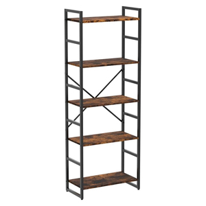 Wirewing Bookshelf in legno industriale libreria <span class=keywords><strong>Vintage</strong></span> portaoggetti espositori <span class=keywords><strong>scaffali</strong></span> rustici in piedi - Product Image 6