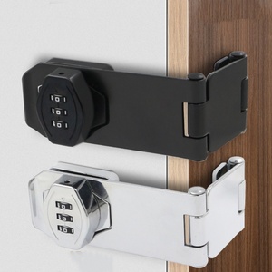3-Digit Combination <b>Cabinet</b> Lock – Password Drawer Lock for Home Security, Anti-theft Door Bolt for <b>Cabinet</b>, Cupboard, <b>Locker</b>, F - Product Image 4