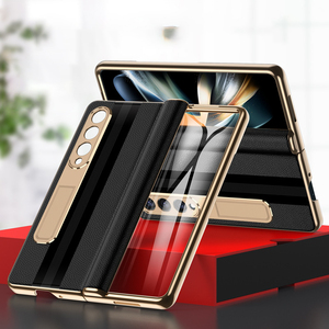 <span class=keywords><strong>เคส</strong></span>โทรศัพท์หนังพับได้แบบแม่เหล็กสำหรับ <span class=keywords><strong>Samsung</strong></span> <span class=keywords><strong>Fold</strong></span> 4 <span class=keywords><strong>เคส</strong></span>โทรศัพท์กันกระแทกแบบเคลือบไฟฟ้าครอบคลุมทุกด้านสำหรับ <span class=keywords><strong>Samsung</strong></span> Fold3 - Product Image 3