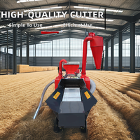 Offre Spéciale petit type machine de concassage de fourrage d'ensilage excellente qualité automatique foin/herbe coupe-paille nouveau moteur machines agricoles