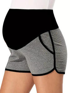 Haute qualité sans couture <span class=keywords><strong>maternité</strong></span> cyclisme Shorts Fitness Yoga pantalon pour femme <span class=keywords><strong>maternité</strong></span> porter taille haute <span class=keywords><strong>maternité</strong></span> <span class=keywords><strong>culotte</strong></span> - Product Image 2