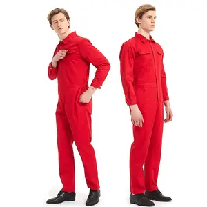 Oil Gas Industry Workwear/Fire Resistant Coverall/industry Workwear Uniform Coverall for Adults