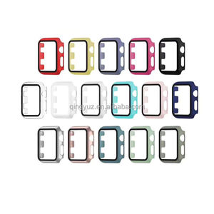 Protector de pantalla electrochapado producido en fábrica, funda protectora de vidrio templado general para <span class=keywords><strong>Apple</strong></span> <span class=keywords><strong>Watch</strong></span>, funda para teléfono móvil de 41mm - Product Image 3