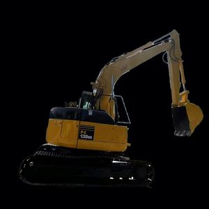 Excavatrice hydraulique d'occasion Komatsu PC138US de 13 tonnes d'origine japonaise avec lame et pince - Product Image 1