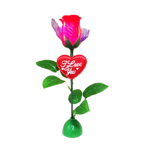 Luci LED a Forma di Rosa per la <span class=keywords><strong>Festa</strong></span> <span class=keywords><strong>della</strong></span> <span class=keywords><strong>Mamma</strong></span>, Fiori Artificiali Luminosi, Rose Simulate, Regali per la <span class=keywords><strong>Mamma</strong></span>, Decorazioni per la <span class=keywords><strong>Festa</strong></span> <span class=keywords><strong>della</strong></span> <span class=keywords><strong>Mamma</strong></span> - Product Image 2