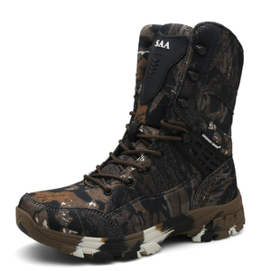 Botas de Caza y Senderismo DF Q5 5AA Personalizadas con Camuflaje Nocturno Forestal - Product Image 1