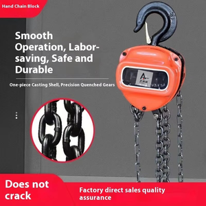 Fabricant de gros grue manuelle à chaîne unique palan à traction manuelle 1T-5T & 10 tonnes palan de levage pour la vente au détail et les hôtels - Product Image 3