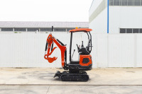 Mini-excavatrice EPA Engine 1 tonne 1,2 tonne, livraison gratuite, micro-excavatrice de jardin avec pompe d'excavatrice à chenilles, certifiée CE/EPA