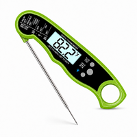 Thermomètre numérique étanche IPX67 avec écran LCD, lecture instantanée, pour cuisine, aliments, barbecue, viande, cuisson