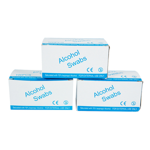 Almohadillas estériles de <span class=keywords><strong>alcohol</strong></span> isopropílico 70 por ciento antiséptico para cuidado médico y doméstico - Product Image 6