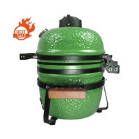 Barbecue au charbon de bois en céramique SEB / STEEL EGG BBQ Kamado avec télécommande, haute température (1000+), texture écaille de poisson
