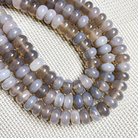 Perles de pierre naturelle en gros 4*6mm 5*8mm, perles rondelles en cornaline pour la fabrication de bijoux