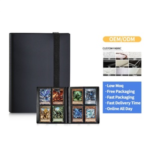Carpeta para Tarjetas Coleccionables FUXI de 4 Bolsillos, para TCG y Tarjetas Deportivas, Álbum para Tarjetas de Coleccionista, Porta Tarjetas, Tarjetas de Béisbol - Product Image 1