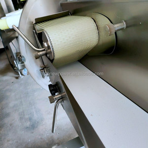 Machine à trancher la viande entièrement automatique industrielle pour jambon et salami, avec convoyeur, pour viande cuite - Product Image 5