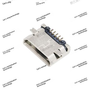 Conector USB Directo de Fábrica Revitalization Factory, Placa SMT <span class=keywords><strong>Micro5Pin</strong></span>, Conector Plano de Montaje Completo para Placa Base, China - Product Image 2