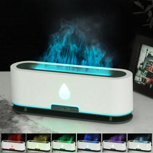Nuevo humidificador con lámpara de llama de 0.5L con luces de colores y difusor de aroma para uso doméstico en interiores. - Product Image 3