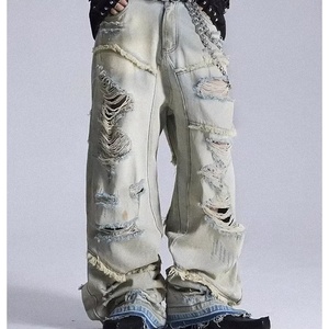 On Sale Damage Pants Wide Size Options Available | Alibaba.com