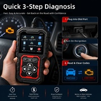 Herramienta de Diagnóstico OBD [601] para OLIVER, Color Negro y Naranja, Conecta al Sistema de Control Electrónico del Vehículo, Lector de Datos, Superventas