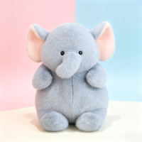 Peluche Panda Rouge Série Lazy Personnalisée OEM ODM, Peluche Éléphant, Poupée Enfant, Figurine Pingouin en Peluche, Cadeau